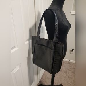 Worthington Women's Casual Shoulder Faux Crocodile Purse